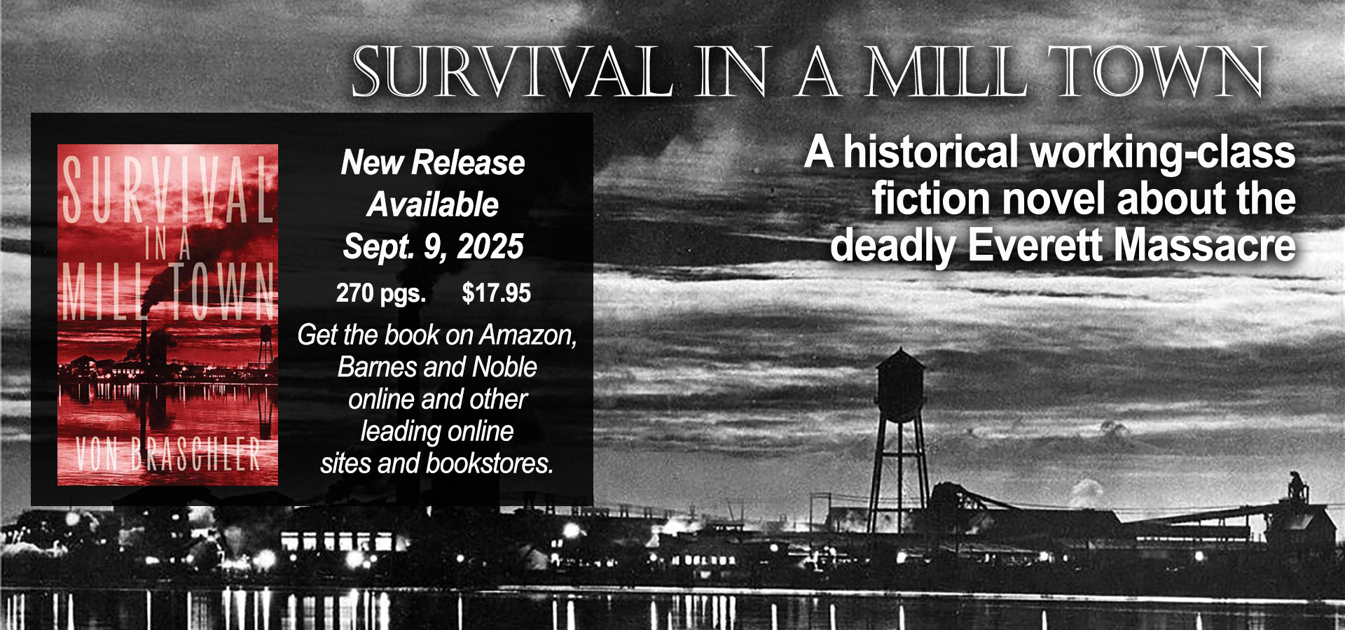 Images of turn-of-the-century Everett, Wash. waterfront and mills